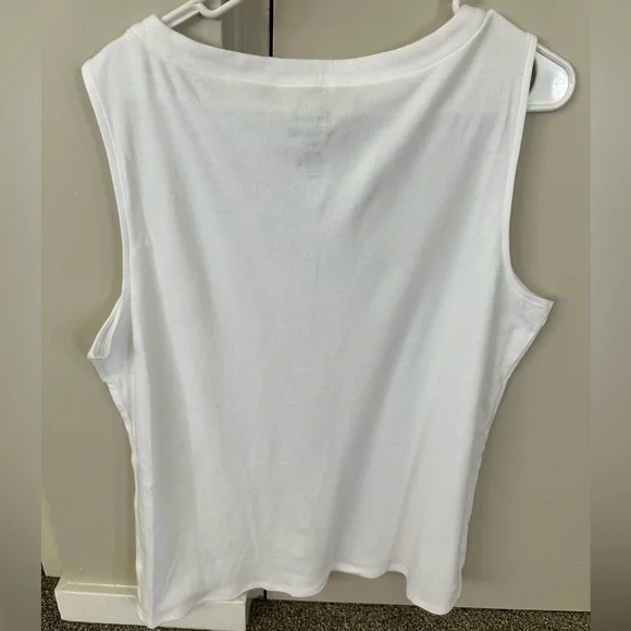 Lot of 3 High Neck Cotton Tank Tops - Picture 6 of 9